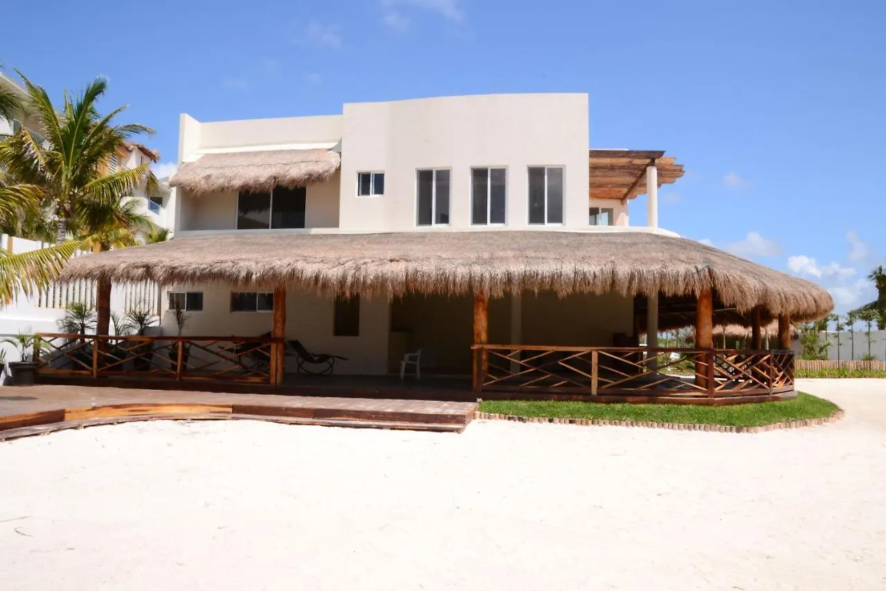Ocean Front Luxury Villa At Arenika Beach House Puerto Morelos