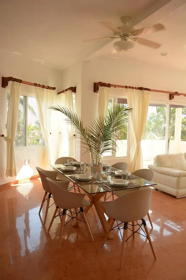 Ocean Front Luxury Villa At Arenika Beach House Puerto Morelos