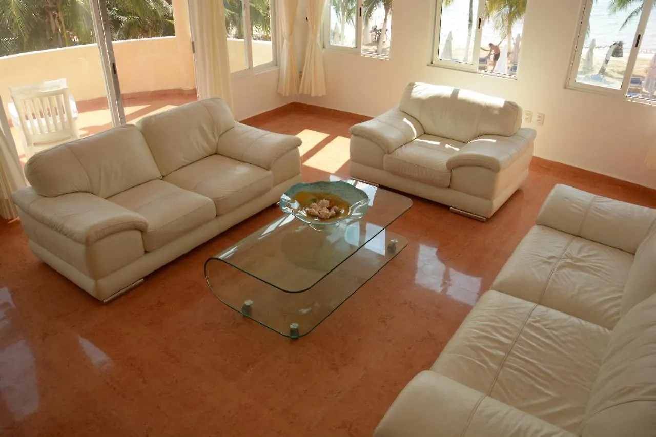 Ocean Front Luxury Villa At Arenika Beach House Puerto Morelos